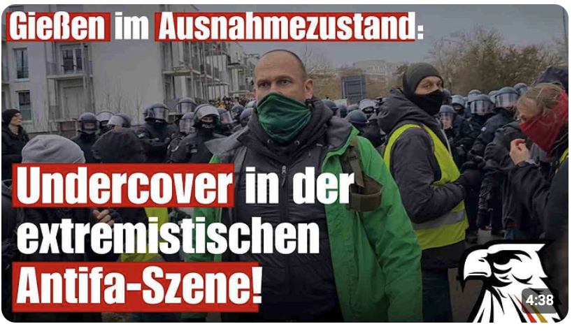 Gießen im Ausnahmezustand: Undercover in der extremistischen Antifa-Szene!