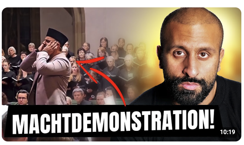 MUSLIMISCHER Gebetsruf in einer KIRCHE: was das über Deutschland verrät!