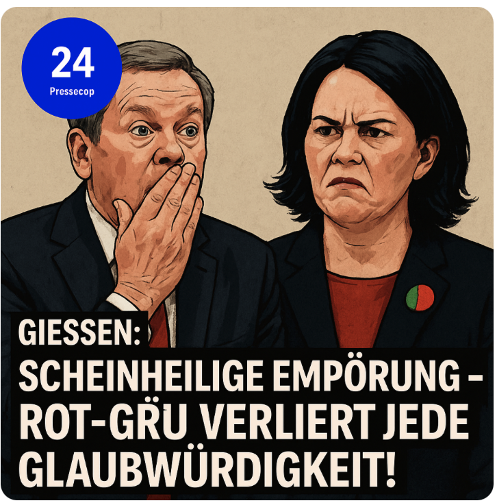 Gießen: Scheinheilige Empörung – Rot-Grün verliert jede Glaubwürdigkeit