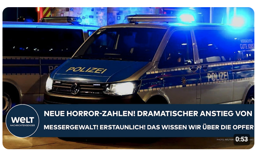 DEUTSCHLAND: Horror-Zahlen! Dramatischer Anstieg von Messergewalt! Das wissen wir über die Opfer!