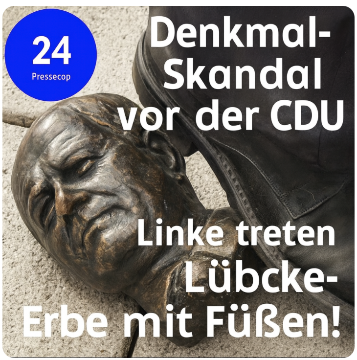 Denkmal-Skandal vor der CDU: Linke treten Lübcke-Erbe mit Füßen
