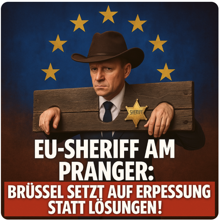 EU-Sheriff am Pranger: Brüssel setzt auf Erpressung statt Lösungen