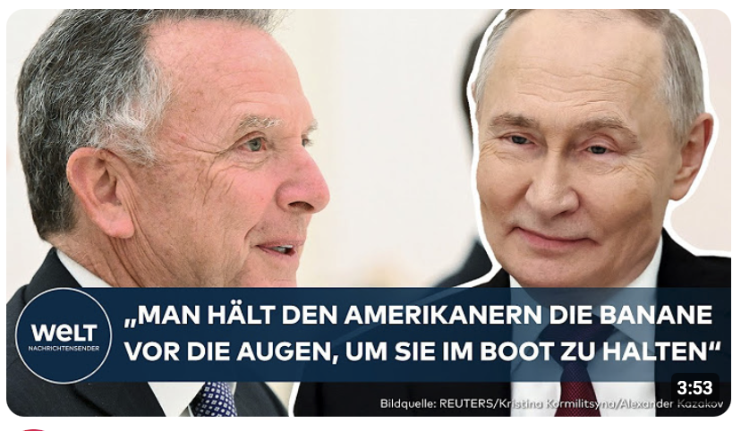 UKRAINE-KRIEG: Putin weicht nicht von Forderungen ab! Witkoff verlässt Moskau ergebnislos