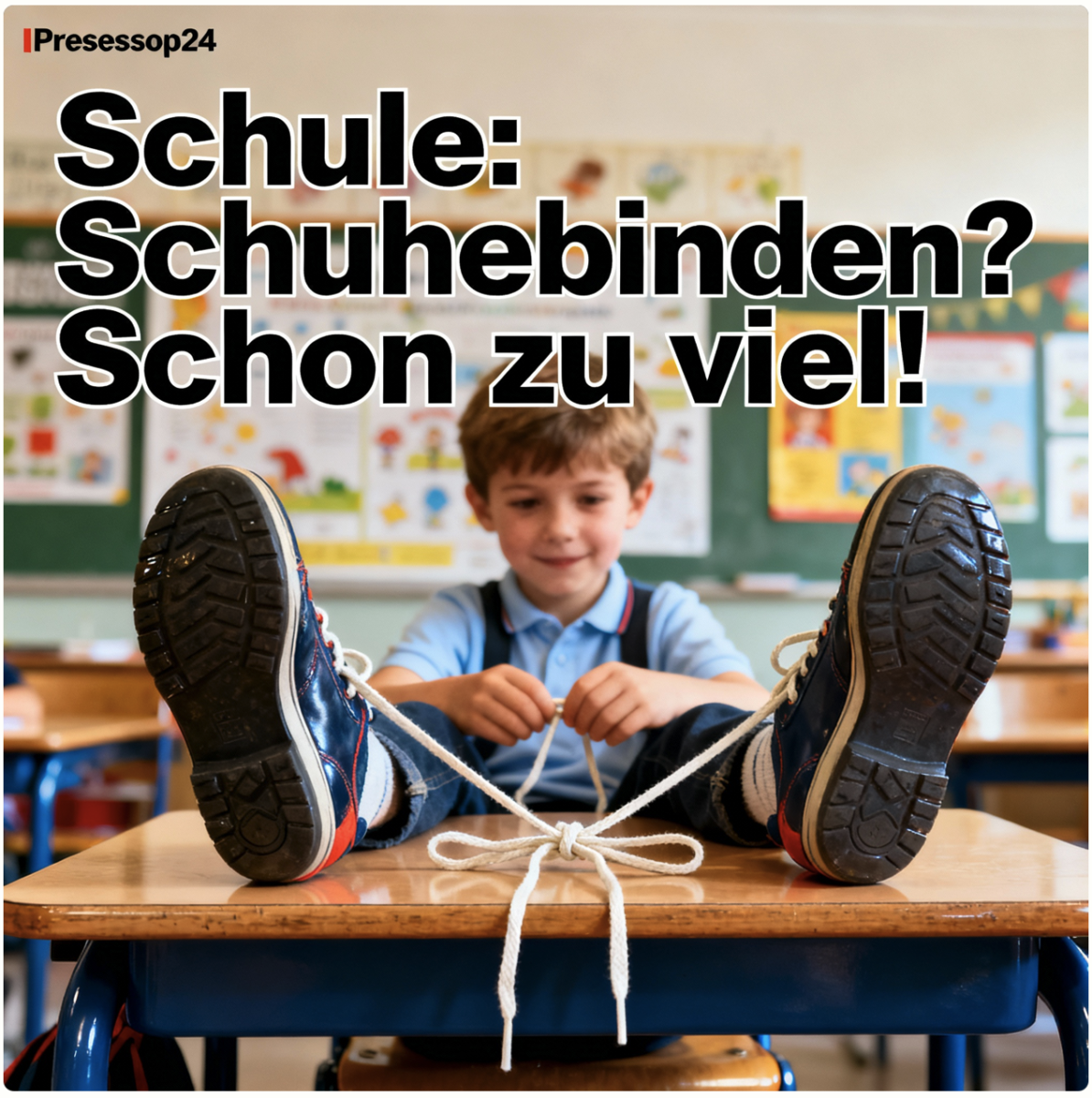 Schule: Schuhebinden? Schon zu viel!