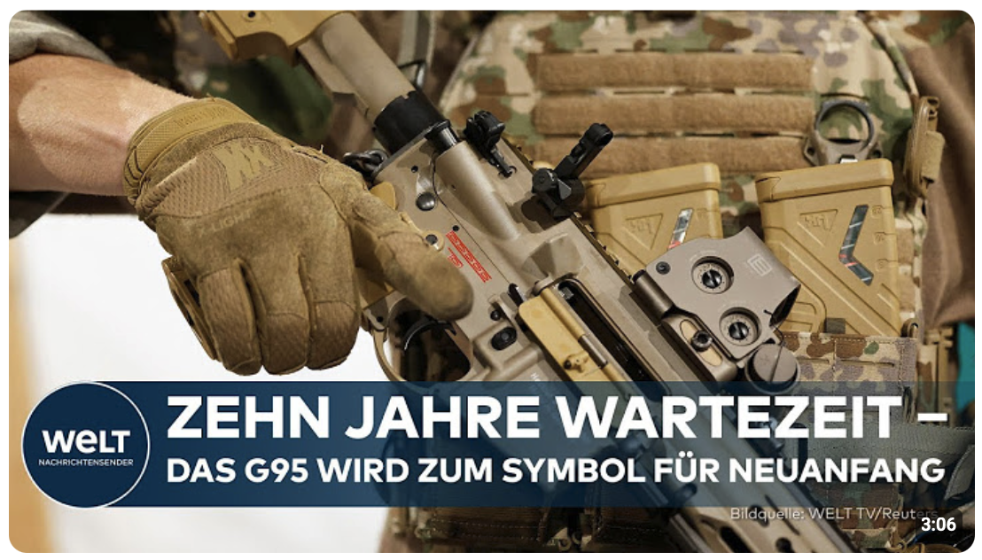 NACH G36-DEBAKEL: Nach Härtetest ‒ Bundeswehr bekommt endlich das neue Super-Sturmgewehr G95!