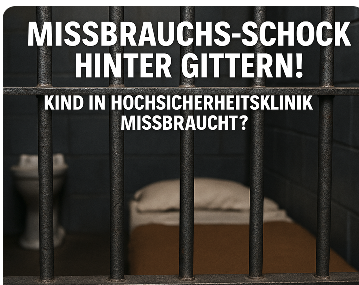 Missbrauchs-Schock hinter Gittern! Kind in Hochsicherheitsklinik missbraucht?