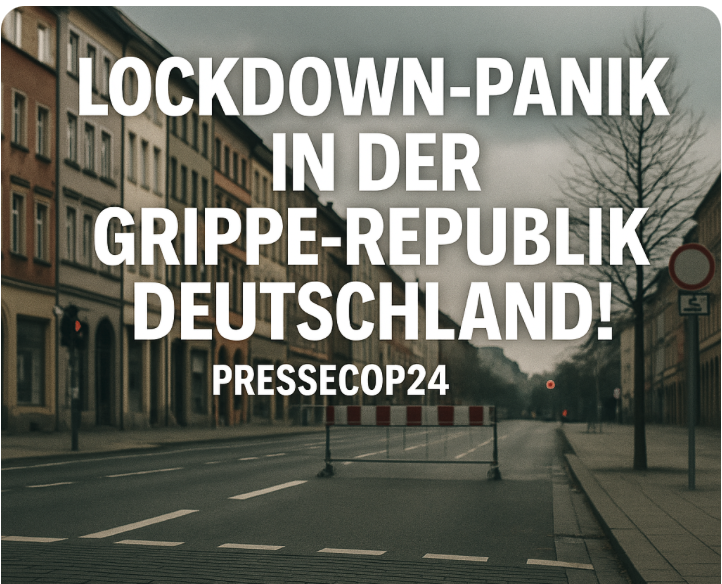 Lockdown-Panik in der Grippe-Republik Deutschland!