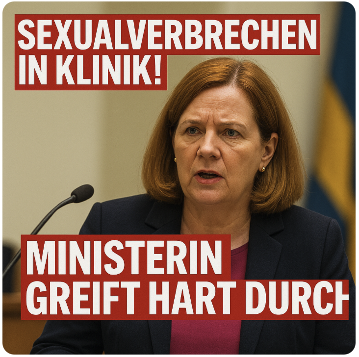 Sexualverbrechen in Klinik! Ministerin greift spät hart durch!