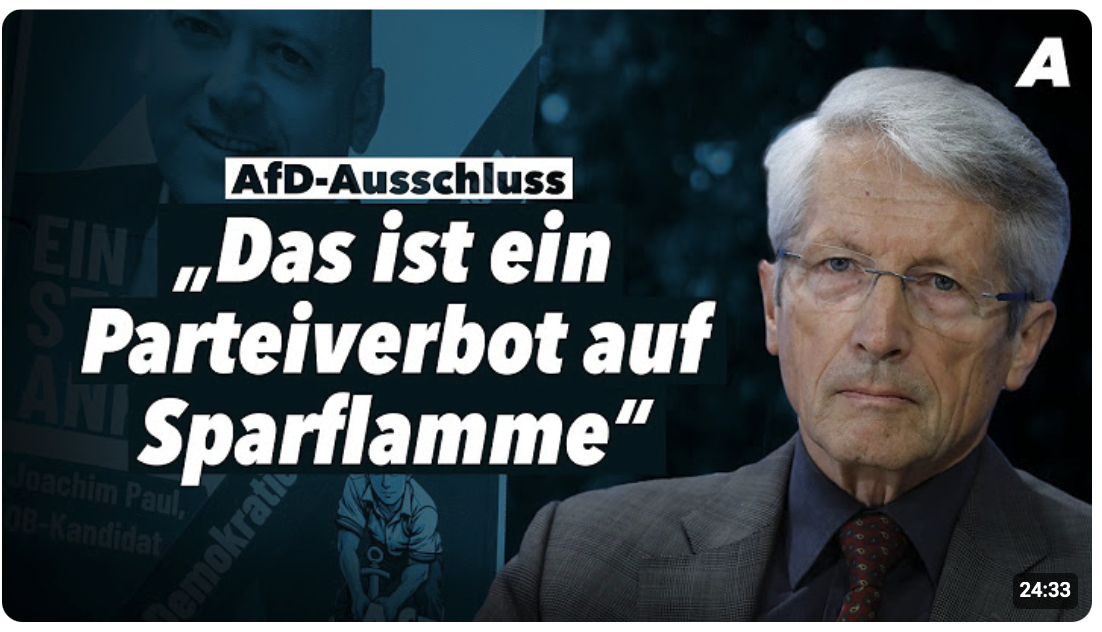 Rheinland-Pfalz: „Parteiverbot auf Sparflamme“ – Staatsrechtler Dietrich Murswiek im Interview