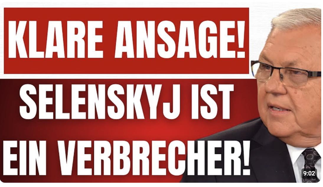 Ex Nato-General KUJAT lässt Bombe über SELENSKYJ platzen! – EU unterstützt Verbrecher in der Ukraine