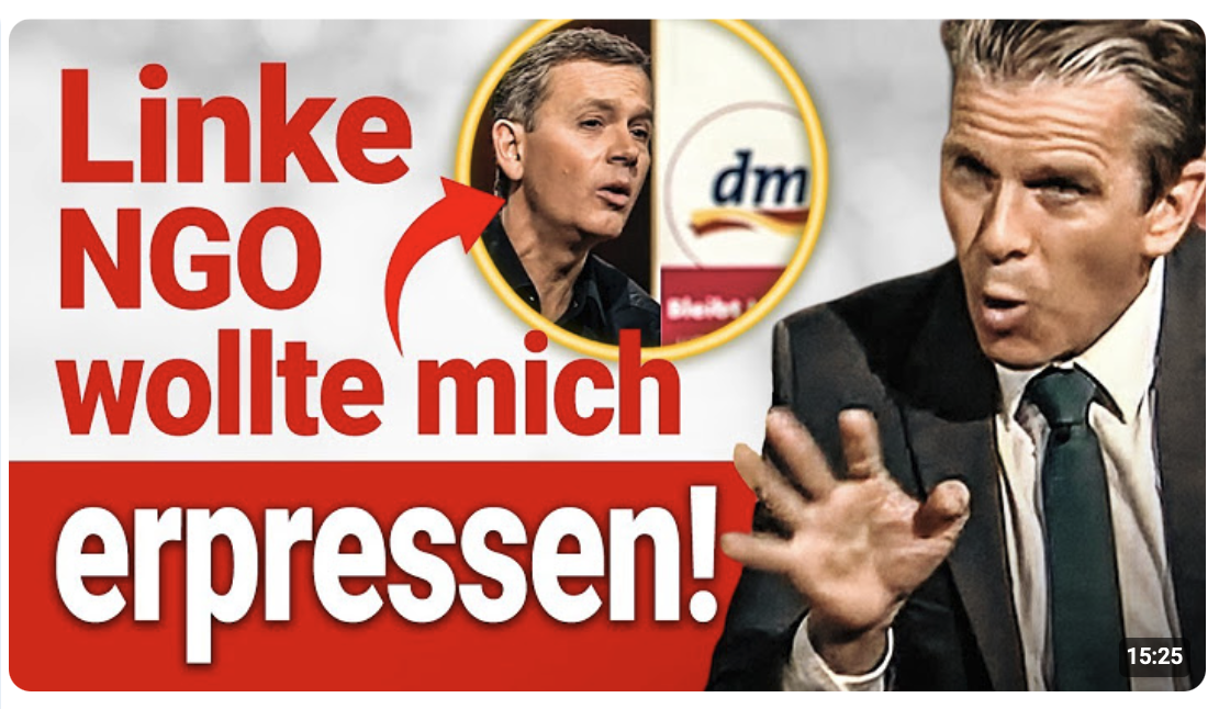 dm-Chef: Ich sollte die AfD verurteilen! Was erlauben die sich!?
