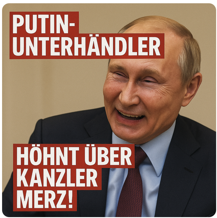 Putin-Unterhändler höhnt über Kanzler Merz!
