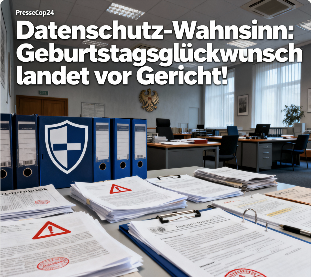 Datenschutz-Wahnsinn: Geburtstagsglückwunsch landet vor Gericht!