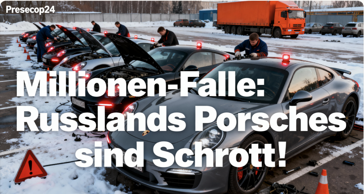 Millionen-Falle: Russlands Porsches sind Schrott!