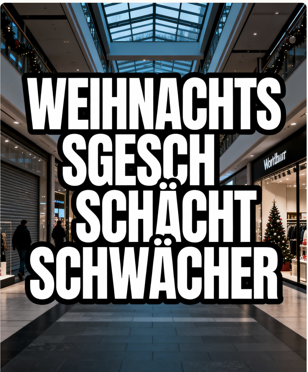 Deutschland: Weihnachtskrise im deutschen Handel: Kauflaune bleibt hartnäckig am Boden!