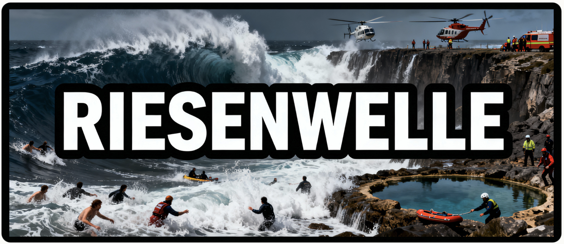 Schock-Drama an Teneriffas Küste: Riesenwelle reißt Badegäste in den Tod!