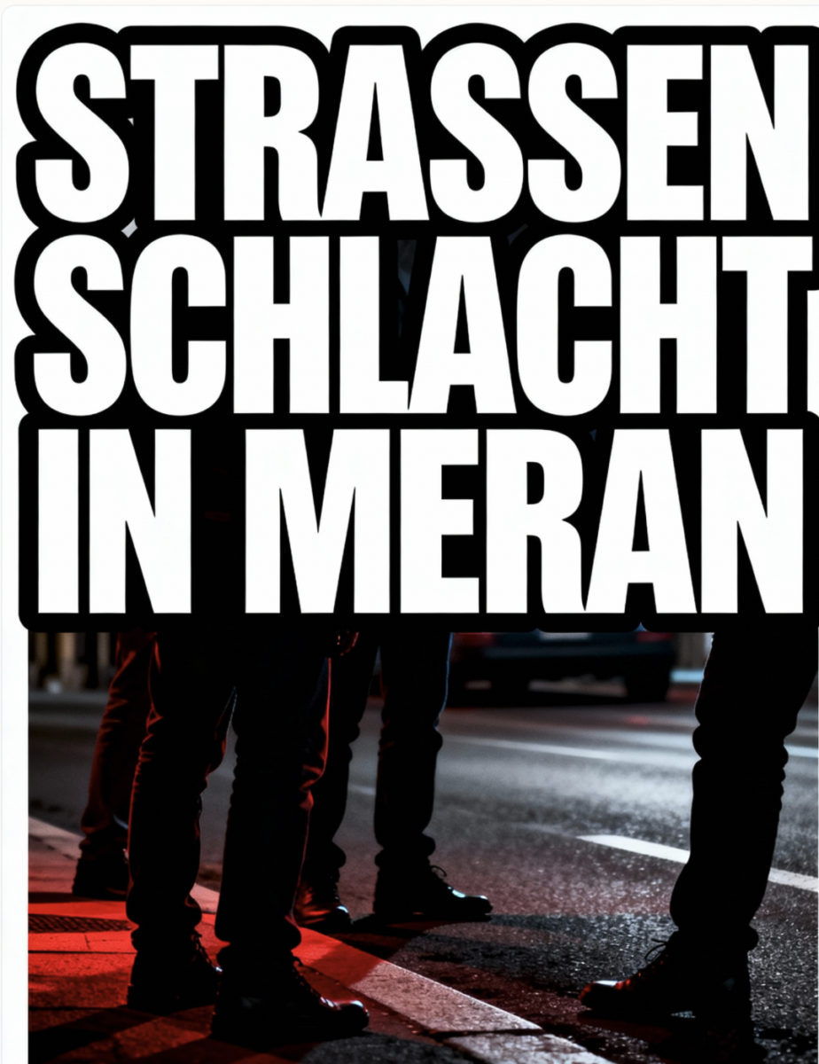 Strassenschlacht in Meran endet im Krankenhaus