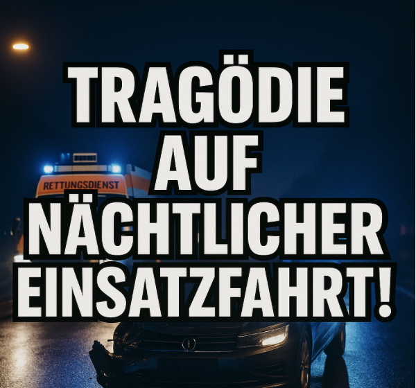 Tragödie auf nächtlicher Einsatzfahrt: Streifenwagen zerschellt an Baum – Polizist verliert Leben!