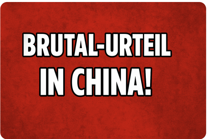 BRUTAL-URTEIL IN CHINA: STAATS-KONZERN-BOSS WEGEN MEGA-SCHMIERGELD HINGERICHTET!