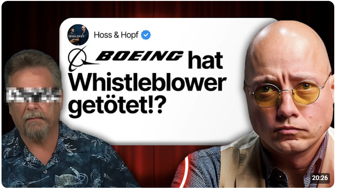 Hat Boeing zwei Menschen umgebracht!? | Hoss & Hopf