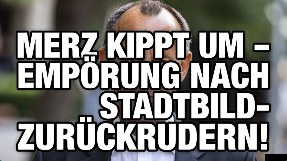 MERZ UNTER FEUER – MERZ KIPPT UM BEI STADTBILD-AUSSAGE!