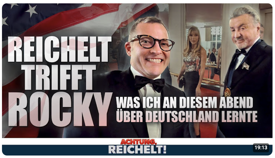 Reichelt trifft Rocky! Boom in den USA, Selbstzerstörung bei uns |