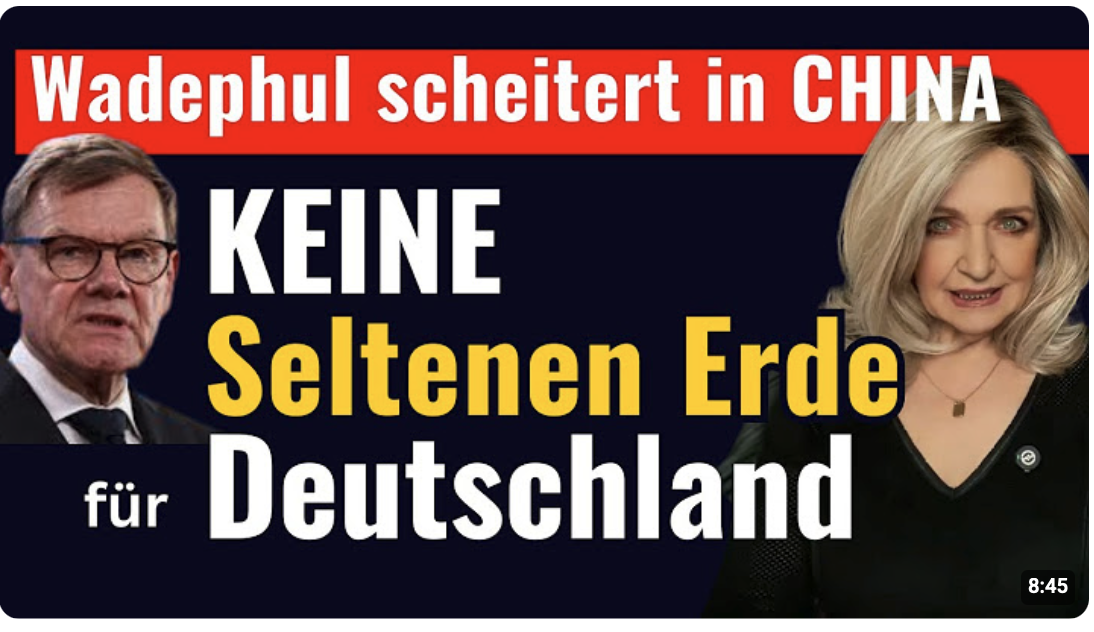 Wadephul in China gescheitert- da hilft auch kein Foto mehr