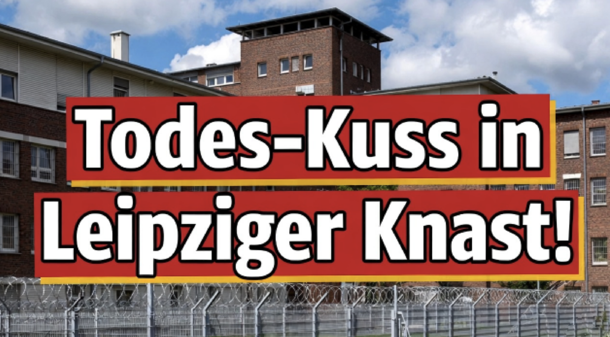 Todes-Kuss in Leipziger Knast! Besuch endet in Drama – Häftling stirbt nach Drogenschmuggel
