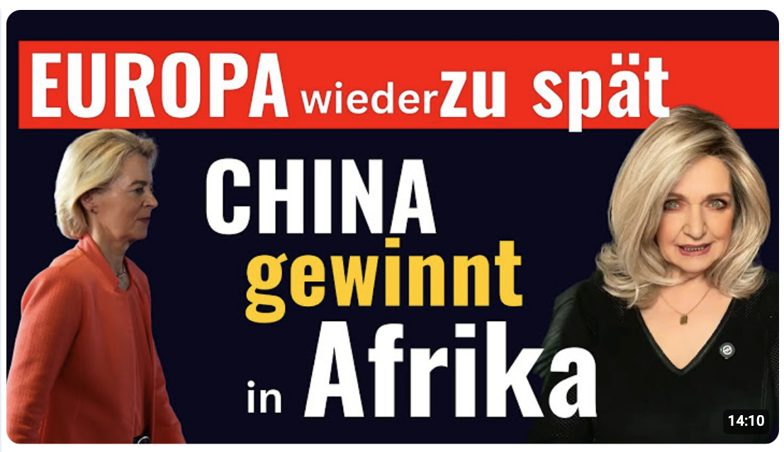 Europa schon wieder zu spät: China gewinnt jetzt auch in Afrika!