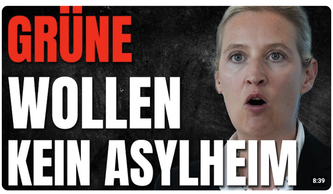 Asylheim VOR DER HAUSTÜR der Grünen NICHT erwünscht