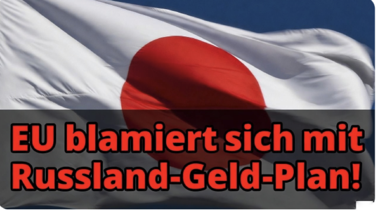 Japan pfeift auf Brüssel! EU blamiert sich mit Russland-Geld-Plan