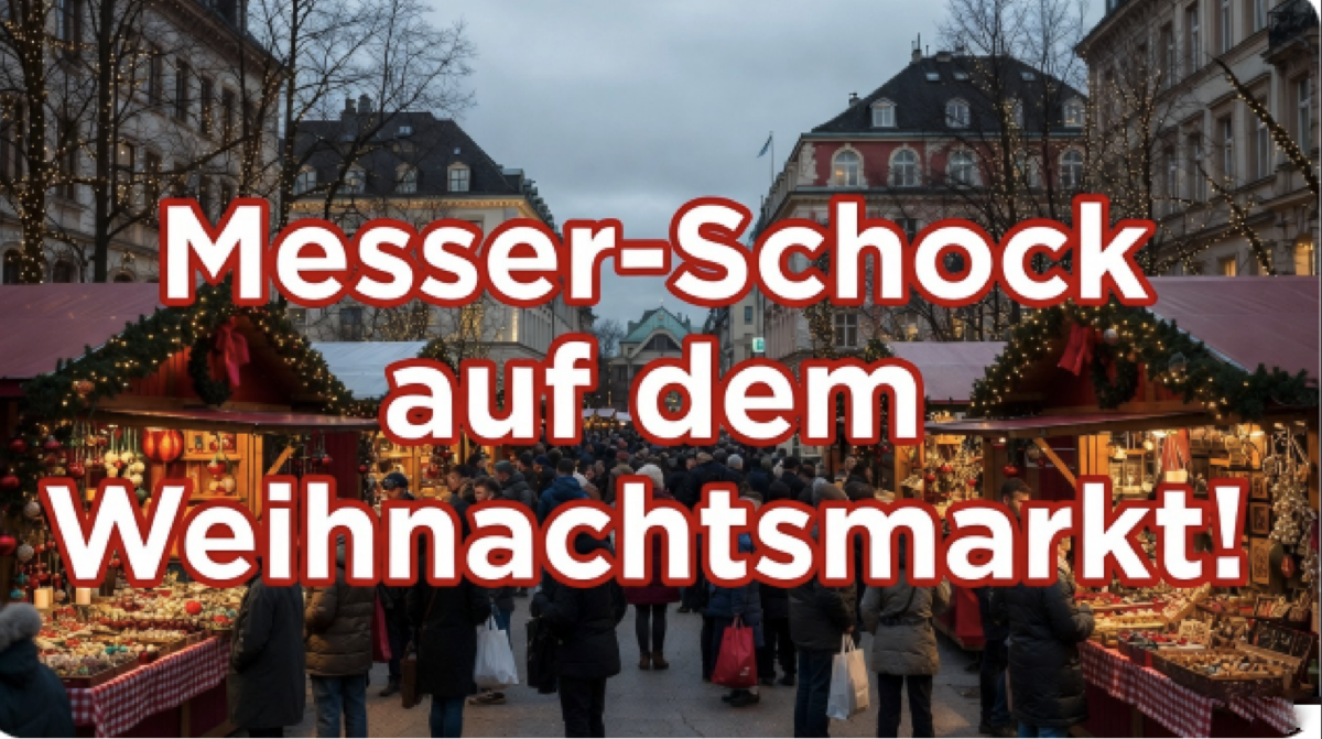Messer-Schock auf dem Weihnachtsmarkt: Tragen streng verboten – Kaufen trotzdem erlaubt!