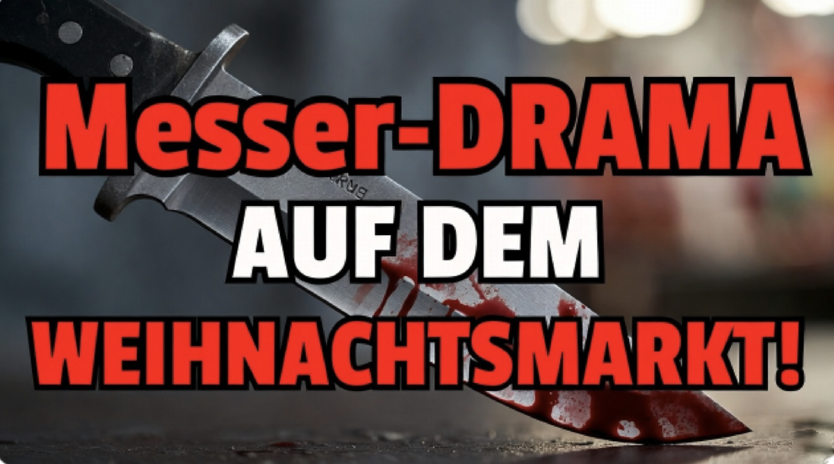 DRAMA AUF DEM WEIHNACHTSMARKT: JUGENDLICHER IN LEBENSGEFAHR!