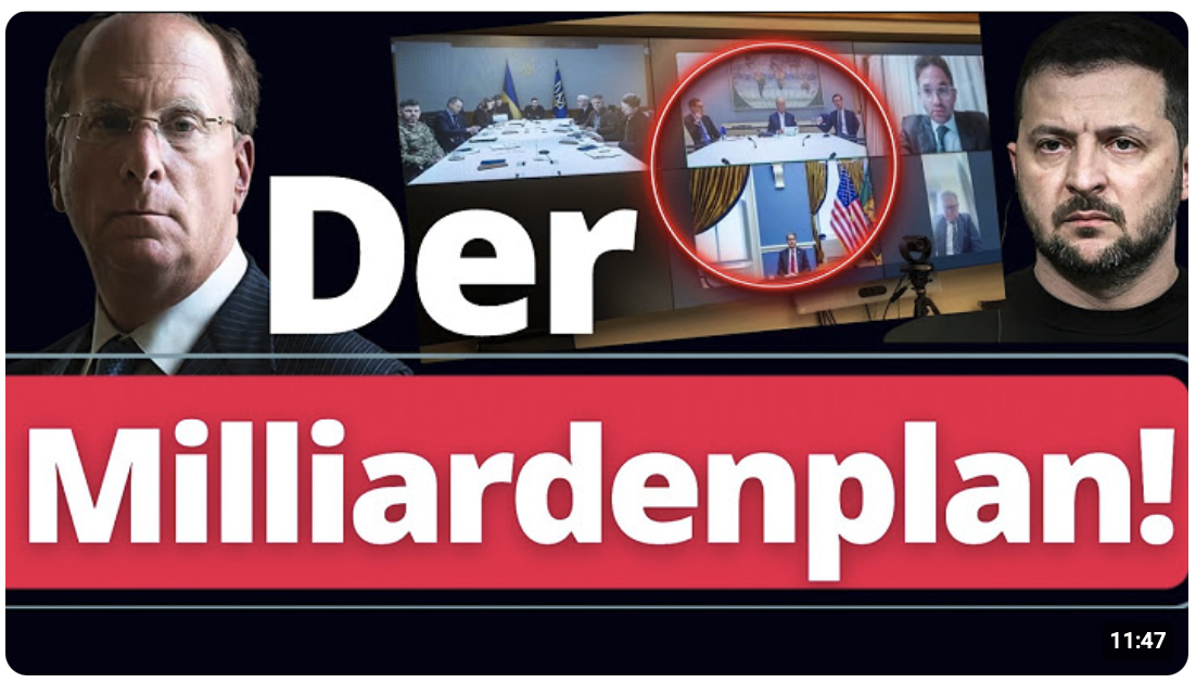 Ukraine Deal: BlackRock steht schon bereit!