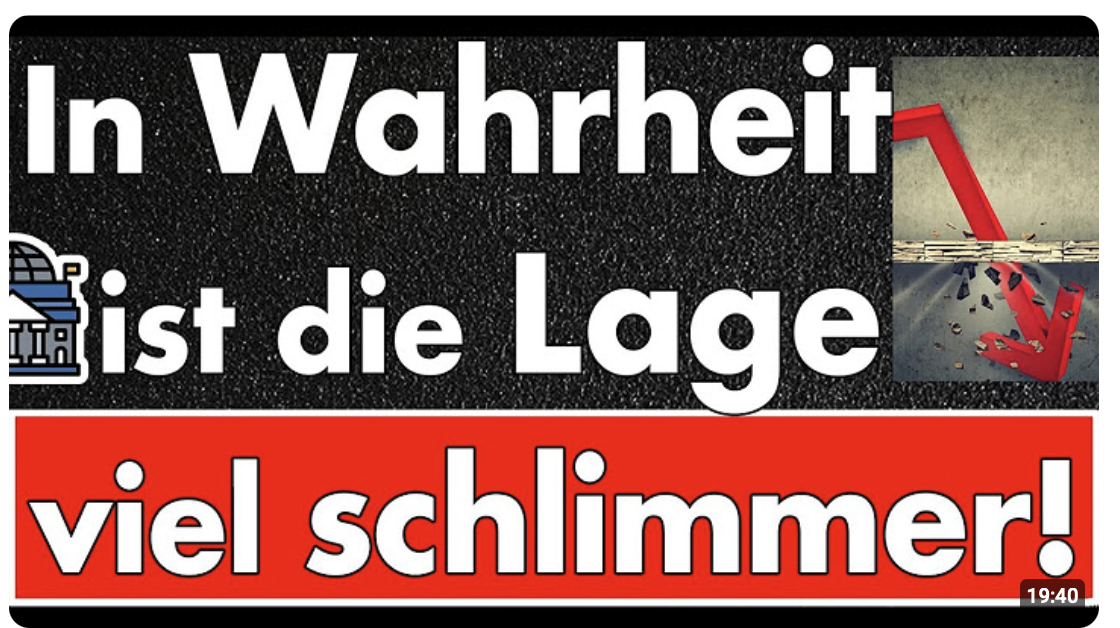 Es ist viel schlimmer, als alle denken! Keine Wende in Sicht – Vollgas gegen die Wand!