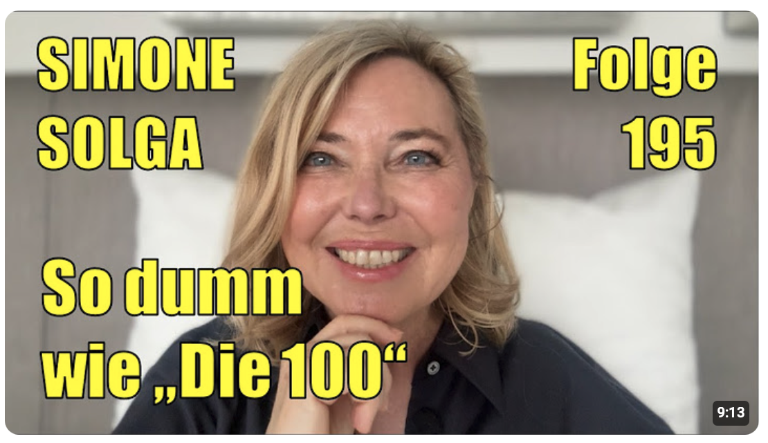 Simone Solga: So dumm wie „Die 100“ | Folge 195