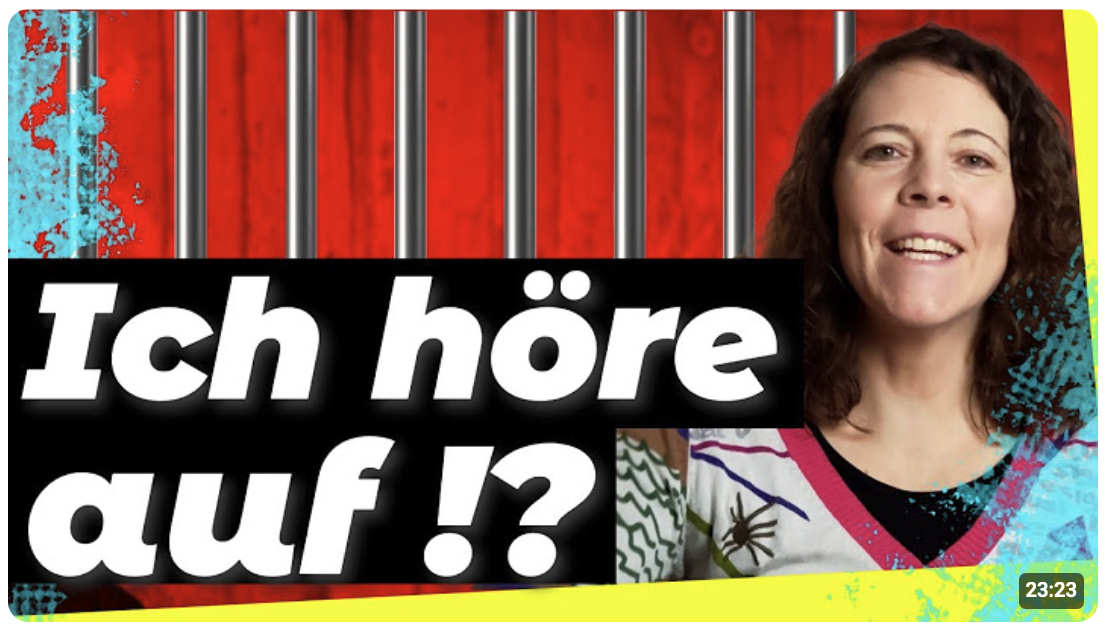 Meine Gegner haben gewonnen – ich höre auf !?