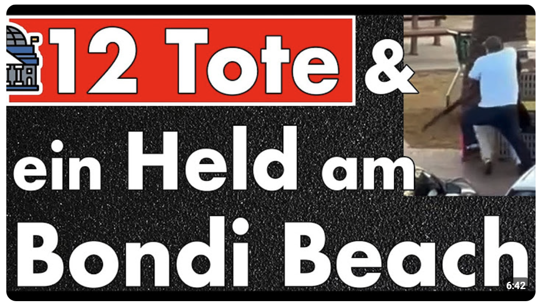 Massaker am Bondi Beach – Geheimdienst hat versagt! 12 Tote und ein Held in der Not