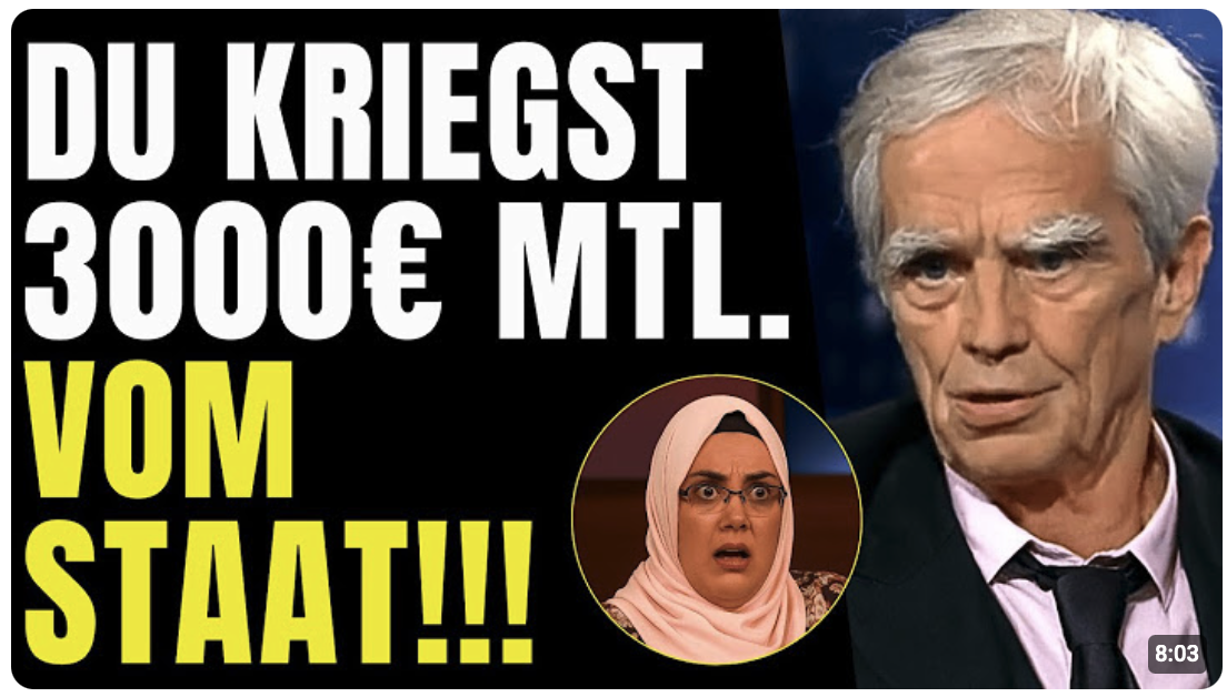 Schlauer Rentner zerlegt undankbare ISLAM FRAU mit knallharten Fakten!