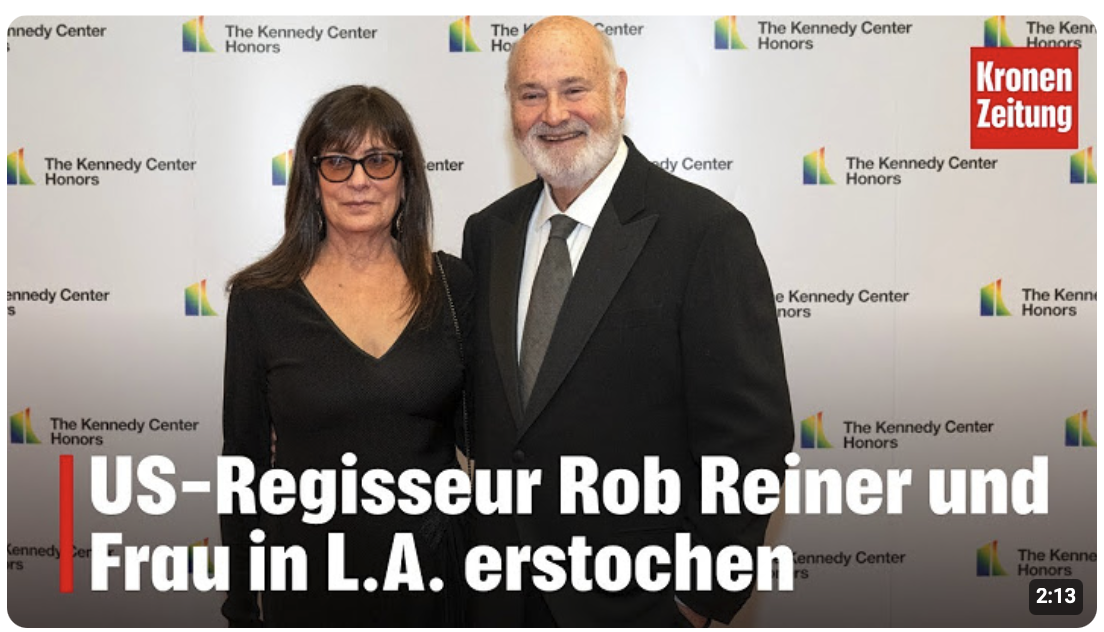 US-Regisseur Rob Reiner und Frau in L.A. erstochen | krone.tv NEWS