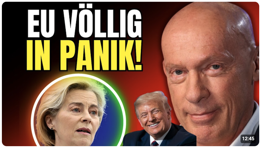 Steinhöfel zerlegt EU & Merz – Seine Forderung an Amerika schlägt ein!