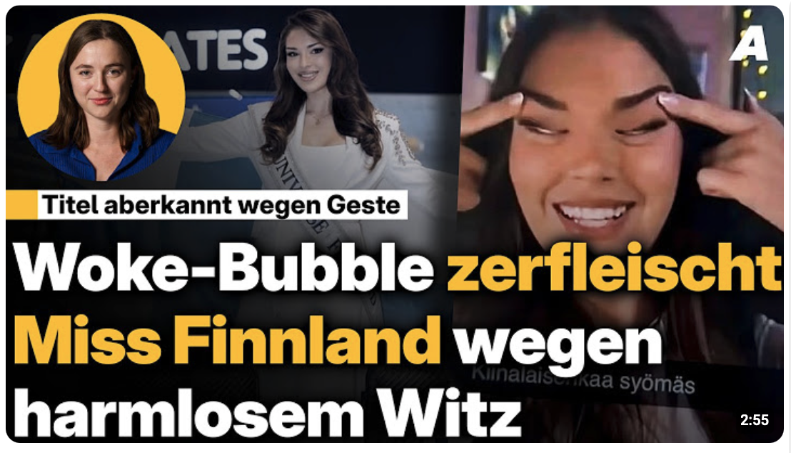 Miss Finnland: Eklat wegen Schlitzaugen-Foto