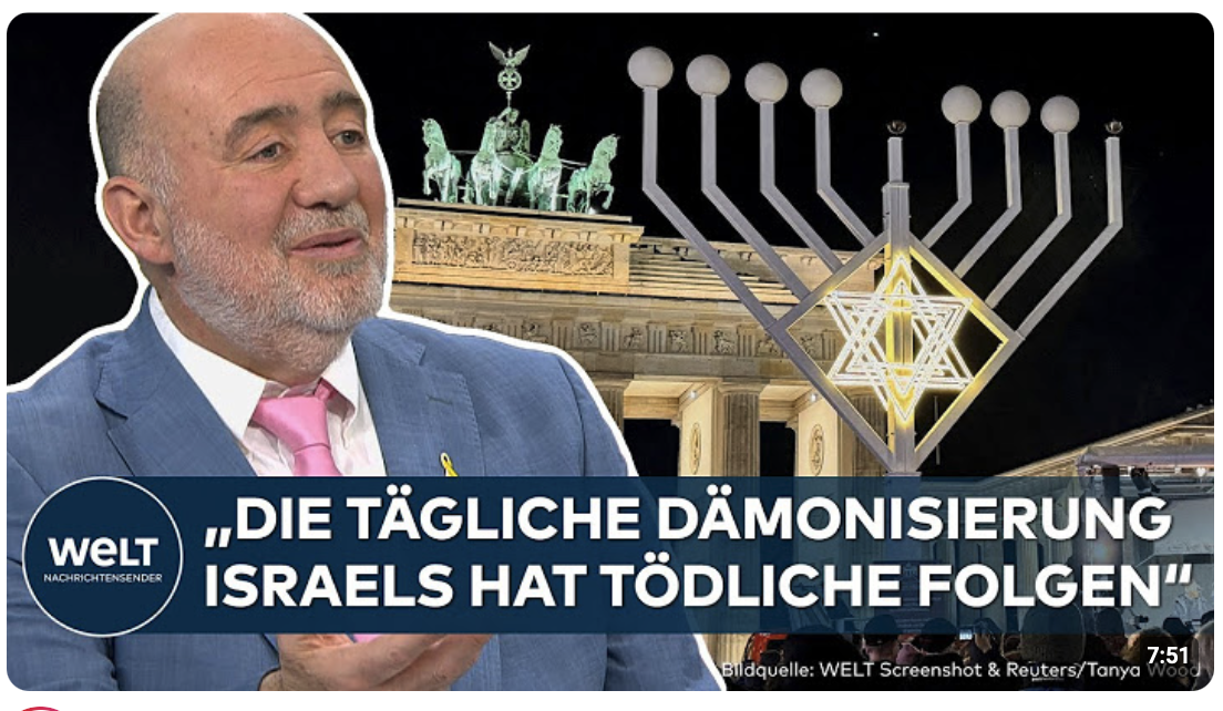 MASSAKER VON BONDI BEACH: „Die tägliche Dämonisierung Israels hat tödliche Folgen“ – Ron Prosor