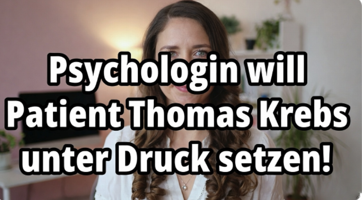SKANDAL IM KRANKENHAUS! Psychologin will Patient Thomas Krebs unter Druck setzen – Richter hatte es verboten!