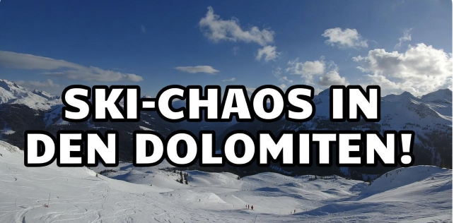 SKI-CHAOS IN DEN DOLOMITEN! Wintersportler stinkwütend – kaum Schnee, Pisten dicht!