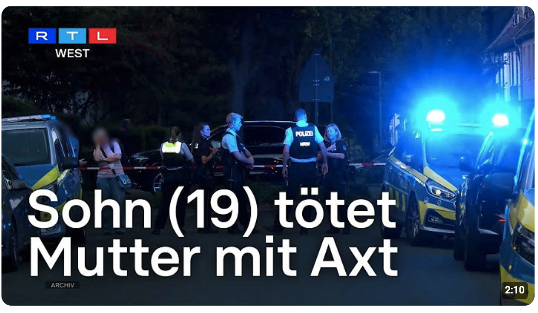 Töten als Kunst? 19-Jähriger gesteht Mord an seiner Mutter | RTL WEST