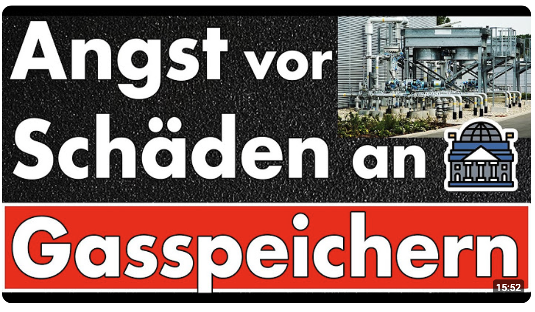 95 % des Gasmarktes ist physisch nicht auslieferbar! Betreiber warnen vor Schäden an Gasspeichern!