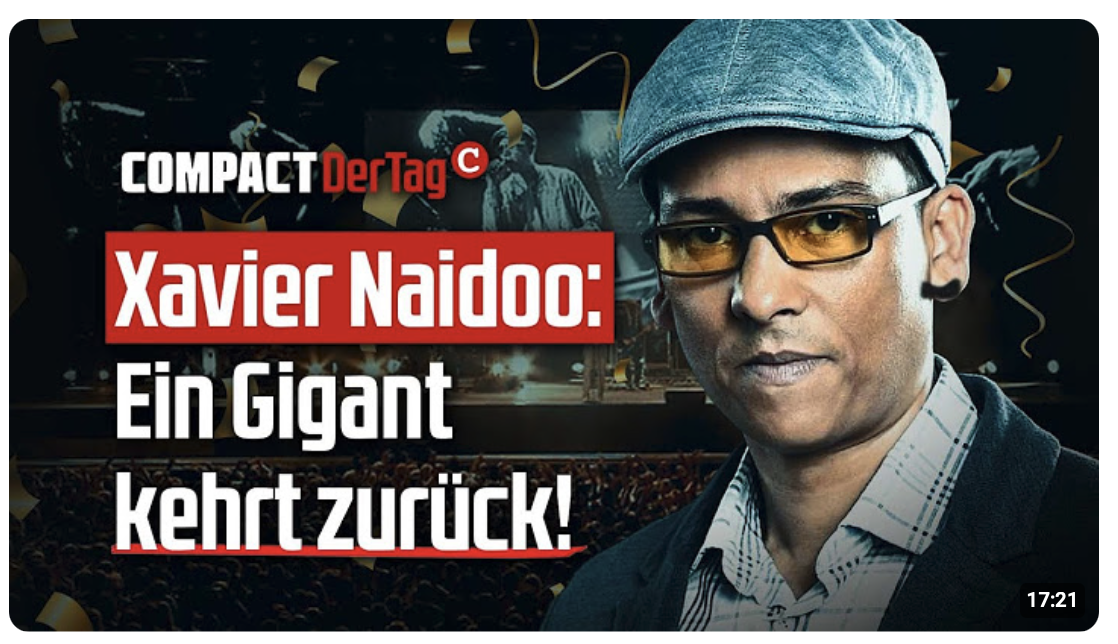Xavier Naidoo: Ein Gigant kehrt zurück!