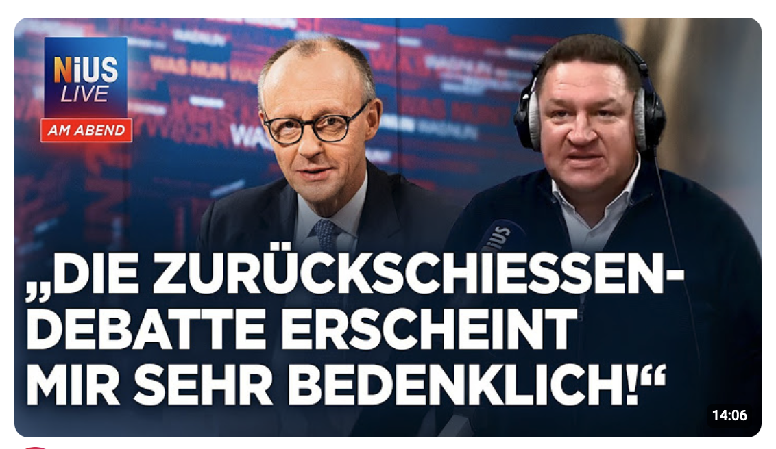 Ist der Kanzler noch zurechnungsfähig? Ist euch eigentlich klar was er hier sagt?