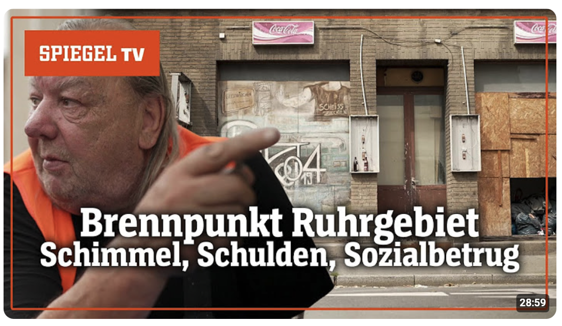 Brennpunkt Ruhrgebiet: Schimmel, Schulden, Sozialbetrug 